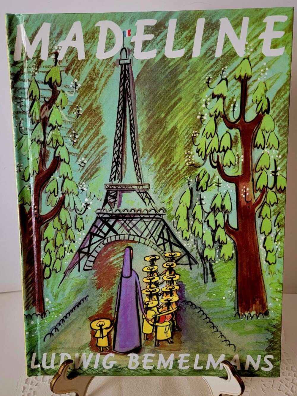 Vintage Ludwig Bemelmans MADELINE, Collectible Children's Book, Large Hardback